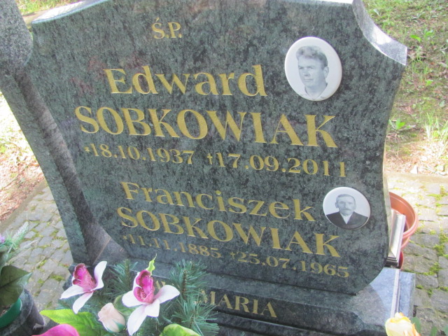 Edward Sobkowiak 1937 Jasień - Grobonet - Wyszukiwarka osób pochowanych