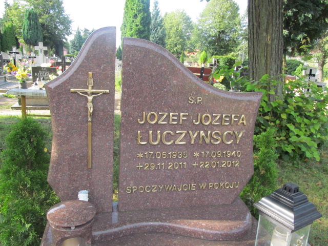 Józefa Łuczyńska 1940 Jasień - Grobonet - Wyszukiwarka osób pochowanych