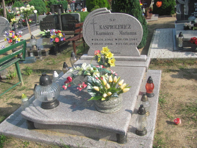 Grób Kazimierz Kasprolewicz