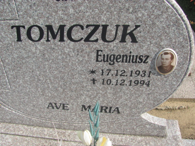 Eugeniusz Tomczuk 1931 Jasień - Grobonet - Wyszukiwarka osób pochowanych