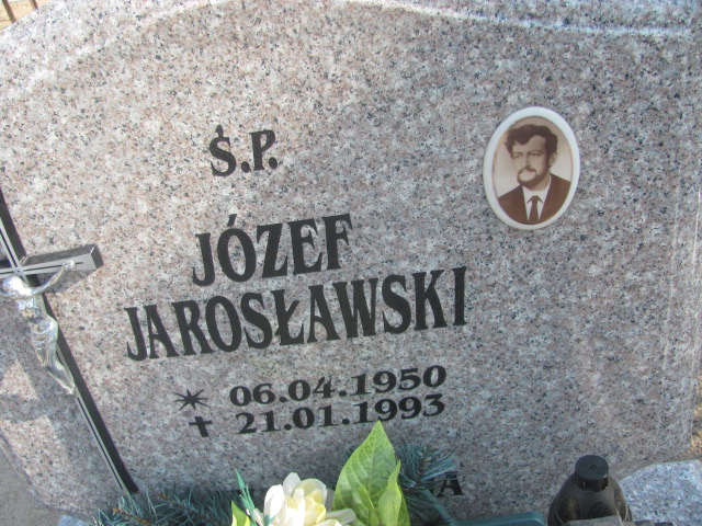 Józef Jarosławski 1950 Jasień - Grobonet - Wyszukiwarka osób pochowanych