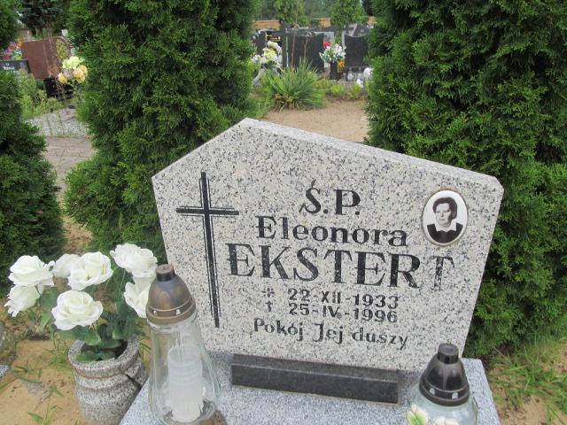 Eleonora Ekstert 1933 Jasień - Grobonet - Wyszukiwarka osób pochowanych