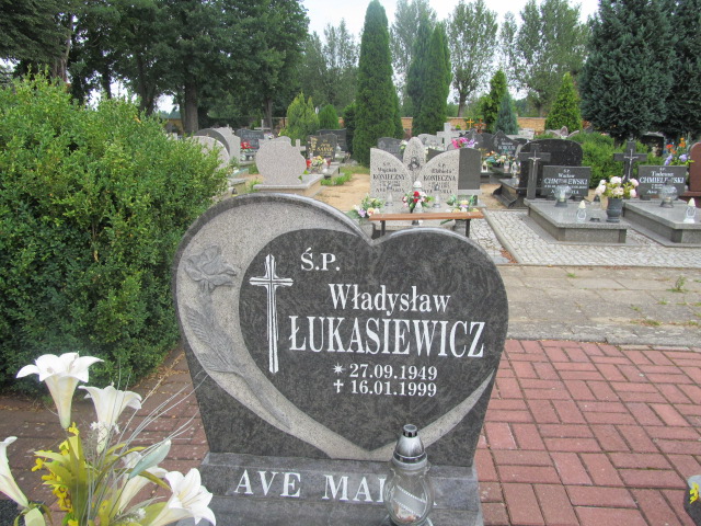 Władysław Łukasiewicz 1949 Jasień - Grobonet - Wyszukiwarka osób pochowanych