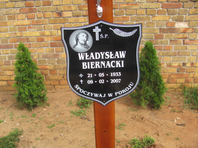 Władysław Biernacki 1933 Jasień - Grobonet - Wyszukiwarka osób pochowanych