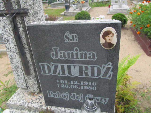 Maria Dziurdź 1947 Jasień - Grobonet - Wyszukiwarka osób pochowanych