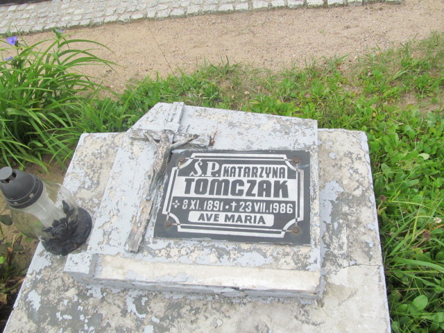 Katarzyna Tomczak 1891 Jasień - Grobonet - Wyszukiwarka osób pochowanych