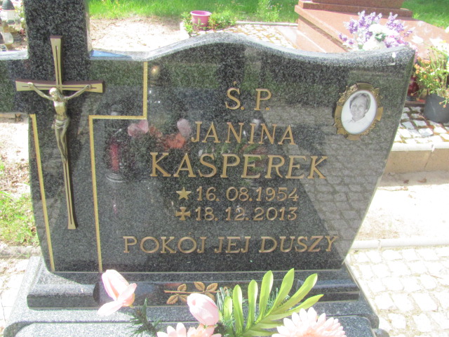 Janina Kasperek 1954 Jasień - Grobonet - Wyszukiwarka osób pochowanych