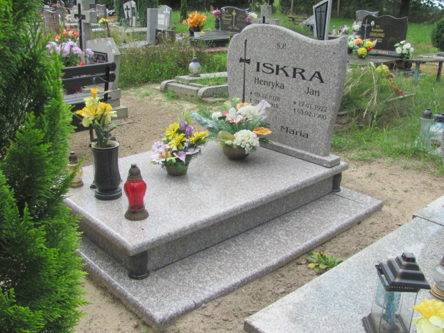 Grób Henryka Iskra