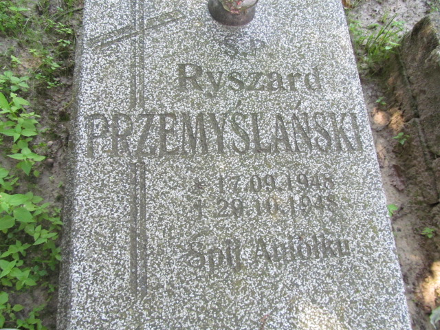 Ryszard Przemyslański 1948 Jasień - Grobonet - Wyszukiwarka osób pochowanych