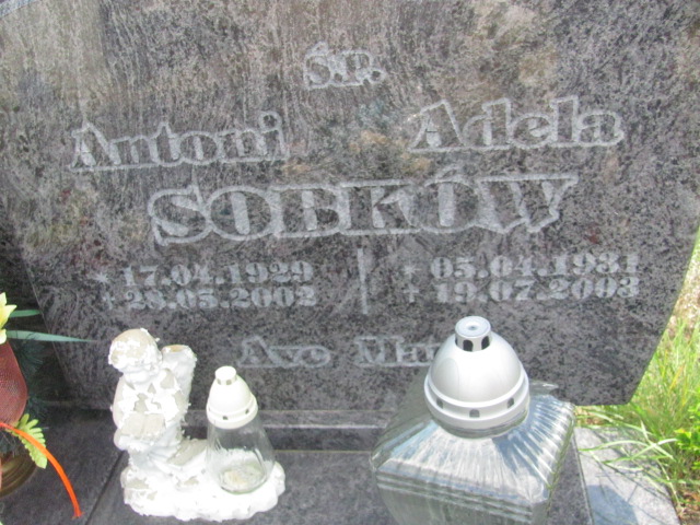 Adela Sobków 1931 Jasień - Grobonet - Wyszukiwarka osób pochowanych