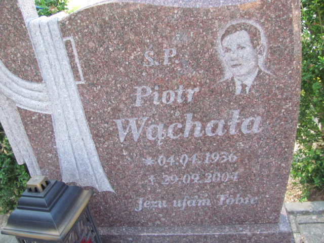 Piotr Wąchała 1936 Jasień - Grobonet - Wyszukiwarka osób pochowanych